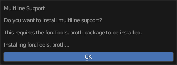 Multiline Installing