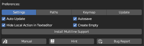 Multiline Preferences
